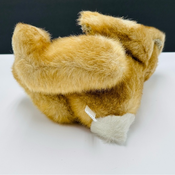 Vintage 90s Chosun Golden Bunny Rabbit Plush Stuffed Animal 11” Easter - Picture 7 of 11